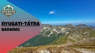 Nyugati-Tátra: Baranec (2184m)