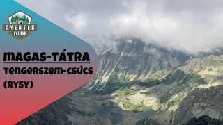 Magas-Tátra: Tengerszem-csúcs (Rysy, 2499m)